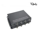 Qoolis Fiber Optic Video Converter 4CH