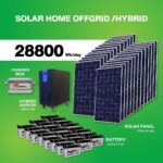 Solar Home Offgrid/Hybrid 28800W/Day