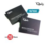 Qoolis Media Converter SC 10/100 20Km