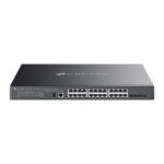 Omada SG5428XMPP | 24-Port Gigabit Stackable Lite L3 Managed PoE++ Switch with 4× 10G Slots
