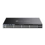 Omada SG6654XHP | 48-Port Gigabit Stackable L3 Managed PoE+ Switch with 6 10G Slots