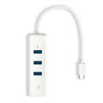 UE330C | USB Type-C 3-Port Hub & Gigabit Ethernet Adapter