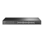 T1600G-28TS | JetStream 24-Port Gigabit Smart Switch with 4 SFP Slots