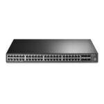 T3700G-52TQ | JetStream 52-Port Gigabit Stackable L3 Managed Switch