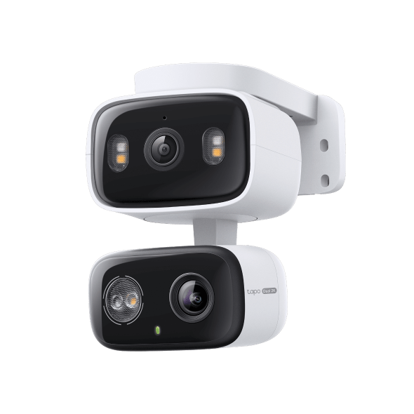 Tapo C246D | Indoor/Outdoor Dual Lens Pan/Tilt Security Camera
