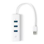 UE330 | USB 3.0 3-Port Hub & Gigabit Ethernet Adapter 2 in 1 USB Adapter