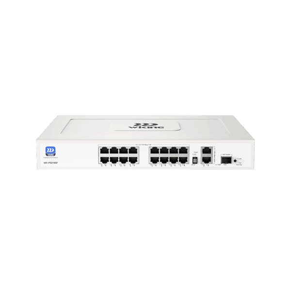WK-PS219GF | 100 Mbps PoE Switch
