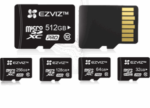 EZVIZ Smart MicroSD 64GB / 128GB / 256GB Card | Pro Series