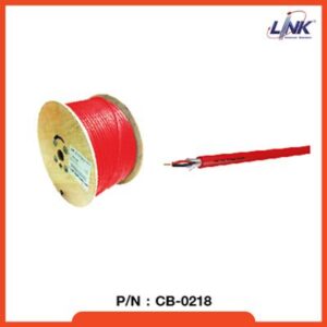 LINK CB-0218 | FIRE ALARM, SHIELD 2x18 AWG, 1 PAIR, FPL