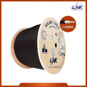 LINK CB-1040B-5 | สายไฟ โซล่า SOLAR PV 1x4 สีดำ