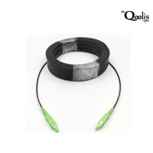 Qoolis สาย Fiber 1 core สำเร็จ 100ม. SC-SC APC