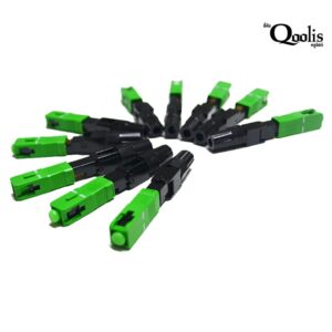 Qoolis SC Connector/APC (แผงละ 10 หัว)