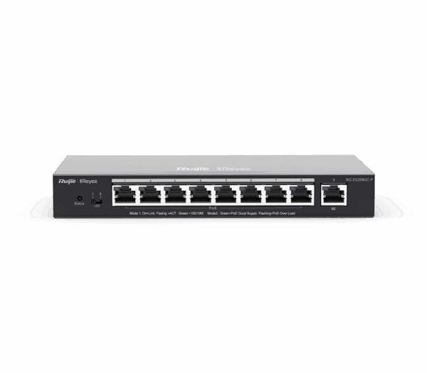 Reyee PoE Switch 9 Port รุ่น RG-ES209GC-P