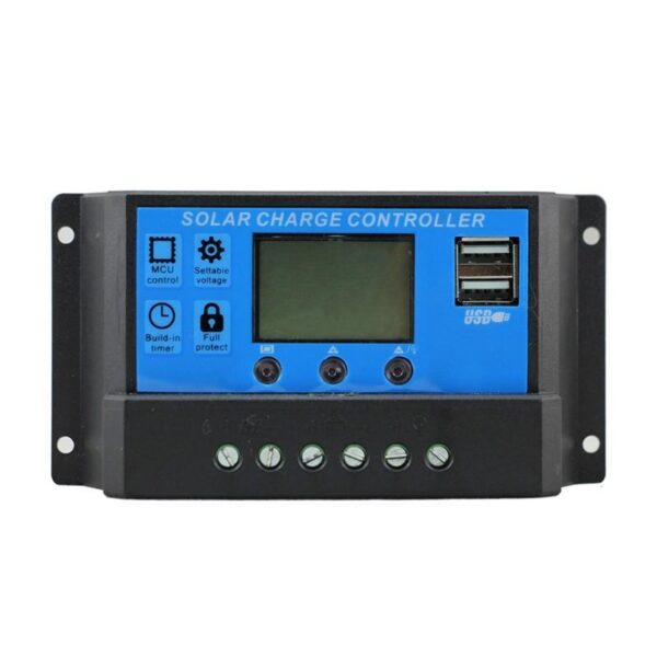 Solar Charger Controller 12/24V 10A USB