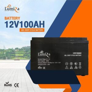 Solar-Power-Battery-12V100AH.jpg Lumira 12V100AH แบตเตอรี่โซล่าเซลล์