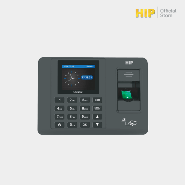 hip-fingerprint-time-cmi252.png เครื่องสแกนลายนิ้วมือ HIP รุ่น CMi252