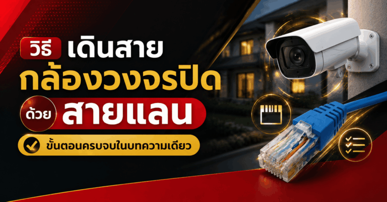 การเดินสายแลน